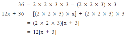 NCERT Solutions for Class 8 Maths - Factorisation- 1