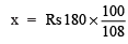 NCERT Solutions for Class 8 Maths - Comparing Quantities (Old Questions)