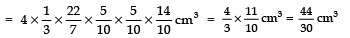 NCERT Solutions for Class 10 Maths Chapter 12 - Surface Areas and Volumes (Exercise 12.2)