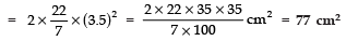 NCERT Solutions for Class 10 Maths Chapter 12 - Surface Areas and Volumes (Exercise 12.1)