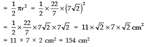 NCERT Solutions for Class 10 Maths Chapter 11 - Areas Related to Circles (Exercise 12.3)