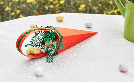 Craft Ideas: Carrot-shaped gift box | Art & Craft (Basics) - Class 10