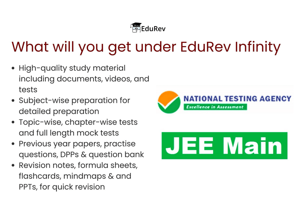 What all will you get under EduRev Infinity Package for JEE? | Mock Tests for JEE Main and Advanced 2026