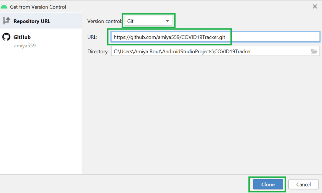 How to Clone Android Project from GitHub in Android Studio? - Software ...