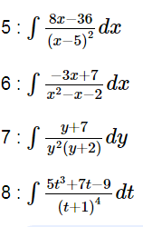 Partial fraction method of Integration, Business Mathematics & Statistics | Business Mathematics and Statistics - B Com