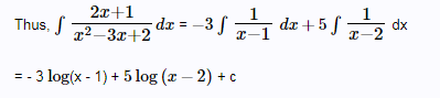 Partial fraction method of Integration, Business Mathematics & Statistics | Business Mathematics and Statistics - B Com