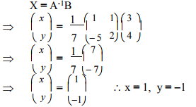 Solution of Linear Equations - Matrices and Determinants, Business Mathematics & Statistics | Business Mathematics and Statistics - B Com