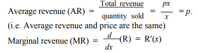 Applications - Differentiation, Business Mathematics & Statistics | Business Mathematics and Statistics - B Com