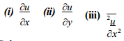 Partial Derivatives - Differentiation, Business Mathematics & Statistics | Business Mathematics and Statistics - B Com