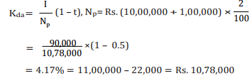 Computation of Cost of Capital (Part - 1) - Accountancy and Financial Management | Accountancy and Financial Management - B Com