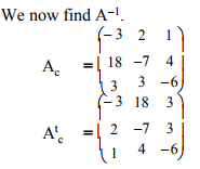 Solution of Linear Equations - Matrices and Determinants, Business Mathematics & Statistics | Business Mathematics and Statistics - B Com