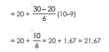 Median - Measures of Central Tendency, Business Mathematics & Statistics | SSC CGL Tier 2 - Study Material, Online Tests, Previous Year