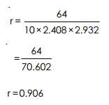 Karl Pearson`s Coefficient of Correlation-Correlation & Regression, Business Mathematics & Statistic | SSC CGL Tier 2 - Study Material, Online Tests, Previous Year