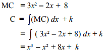Integration in economics and commerce - Integration, Business Mathematics & Statistics | Business Mathematics and Statistics - B Com