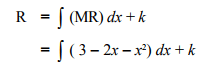 Integration in economics and commerce - Integration, Business Mathematics & Statistics | Business Mathematics and Statistics - B Com