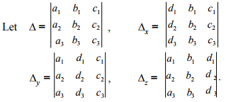 Solution of Linear Equations - Matrices and Determinants, Business Mathematics & Statistics | Business Mathematics and Statistics - B Com