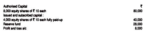 Accounting of Bonus Shares - Advanced Corporate Accounting | Advanced Corporate Accounting - B Com