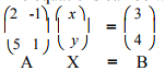 Solution of Linear Equations - Matrices and Determinants, Business Mathematics & Statistics | Business Mathematics and Statistics - B Com