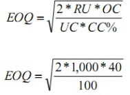 Economic Ordering Quantity & ABC Analysis - Material Cost, Cost Accounting | Cost Accounting - B Com