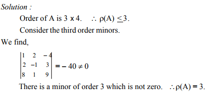 Systems of Linear Equations - Matrices and Determinants, Business Mathematics & Statistics | Business Mathematics and Statistics - B Com