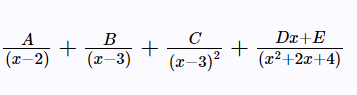 Partial fraction method of Integration, Business Mathematics & Statistics | Business Mathematics and Statistics - B Com