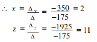 Solution of Linear Equations - Matrices and Determinants, Business Mathematics & Statistics | Business Mathematics and Statistics - B Com