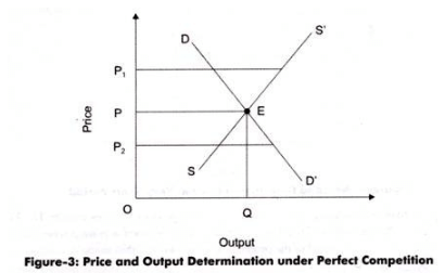 Price & Output Determination under Perfect Competition - Product Pricing, Business Economics | Business Economics & Finance - B Com