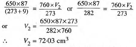 Study Of Gas Laws Chapter Notes | Chemistry Class 9 ICSE