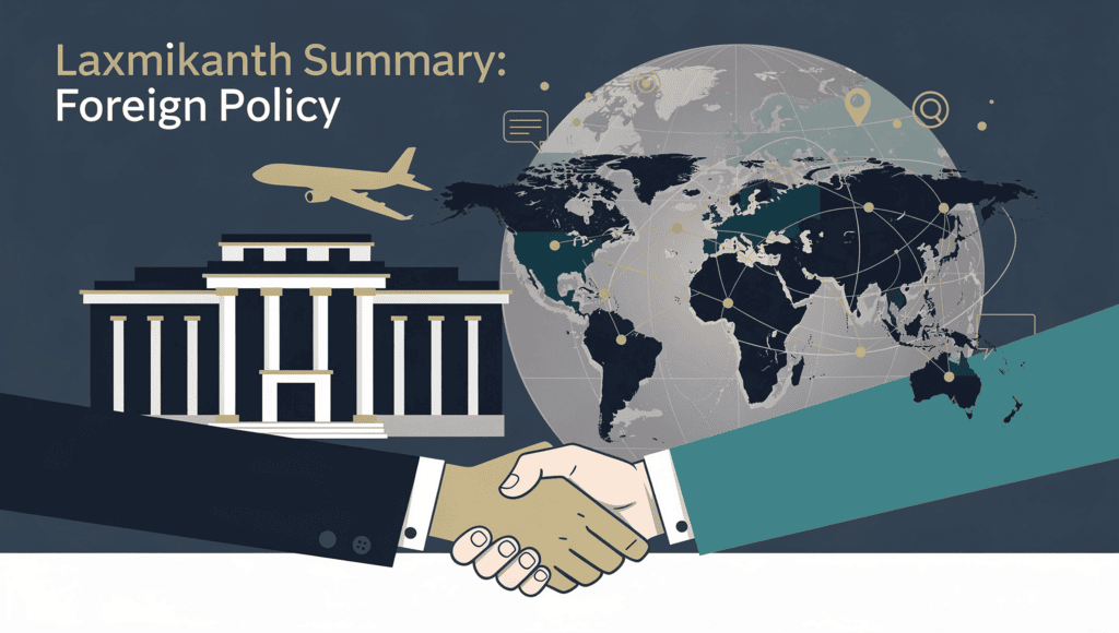 Laxmikanth Summary: Foreign Policy