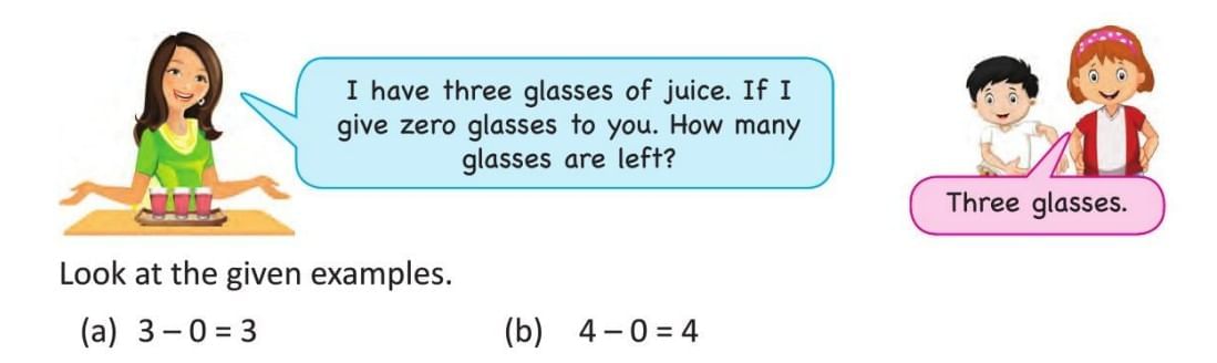 Subtraction up to 9 Chapter Notes | Mathematics Class 1 ICSE