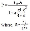 Theory of Columns | Mechanical Engineering SSC JE (Technical)