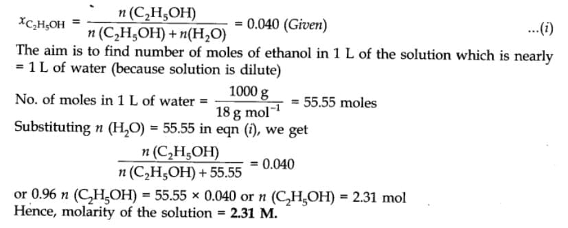 NCERT Solutions: Some Basic Concepts of Chemistry