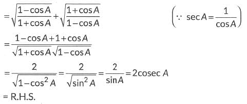 Class 10 Maths Chapter 8 Previous Year Questions - Introduction to Trigonometry