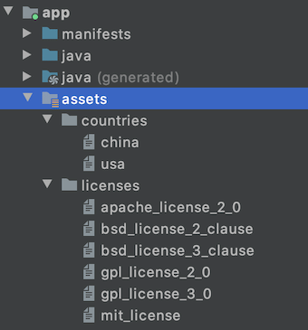 Assets Folder in Android Studio - Software Development