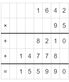 Class 4 Maths - Multiplication - CBSE Worksheets Solutions