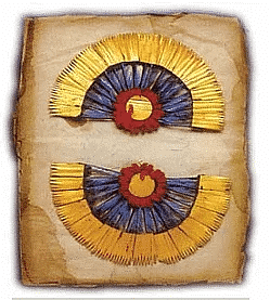 Ear ornaments, Koboi Naga tribe, Manipur