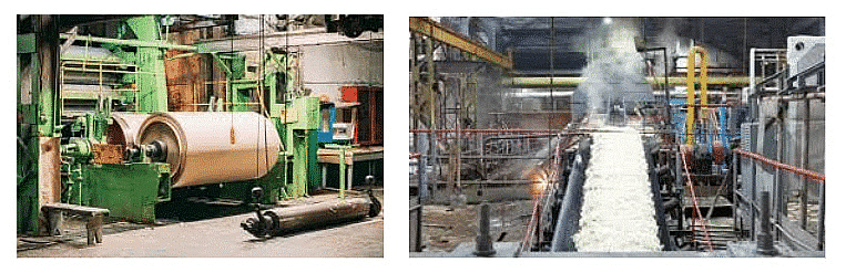 Pulp Industry(left) and Sugar Industry(right)