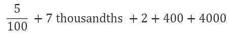 Decimals Class 3 Worksheet Maths
