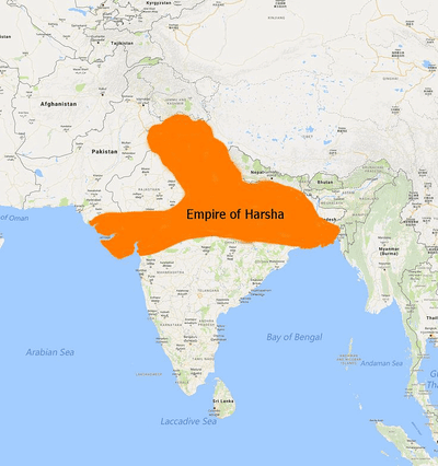 Harsha`s Empire