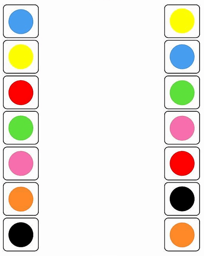 Worksheet: Colours - 2 | EVS for LKG