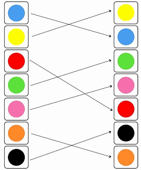 Worksheet Solutions: Colours - 2 | EVS for LKG