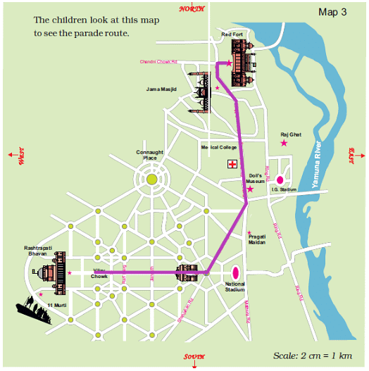 NCERT Solutions for Class 5 Maths - Mapping Your Way