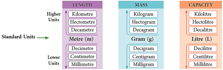 Measurement of Length, Mass, Capacity, Time, Temperature and Money Chapter