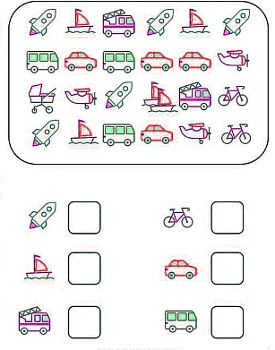 Worksheet: Count Objects (up to 10) | Maths for LKG