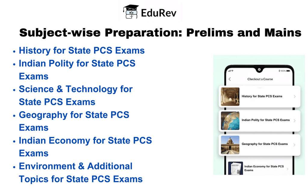 2. Subject-wise Preparation: Prelims and Mains