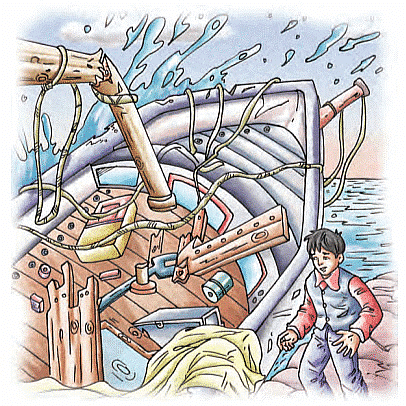 Robinson Crusoe`s Diary Summary Class 6 English Skylark