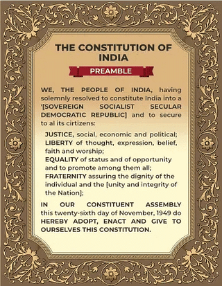 Preface to the Indian Constitution