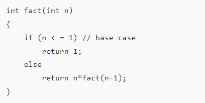 Recursion | Programming and Data Structures - Computer Science Engineering (CSE)