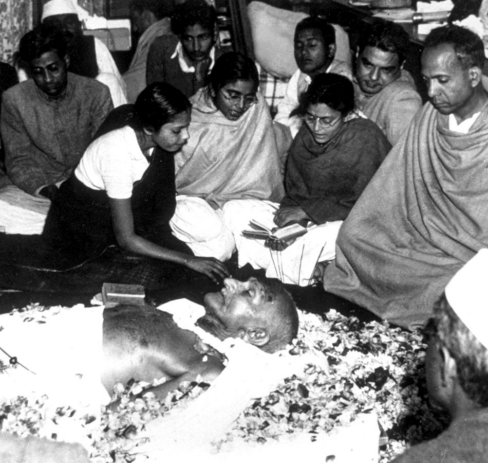 Last rites of Gandhiji