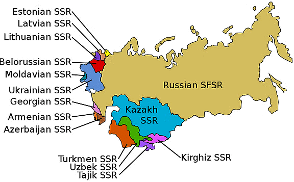 USSR map